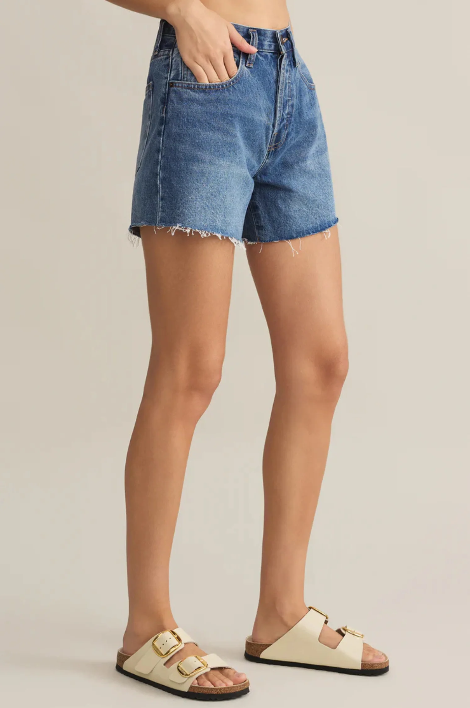 Everyday Hi Rise Denim Short - Intensery