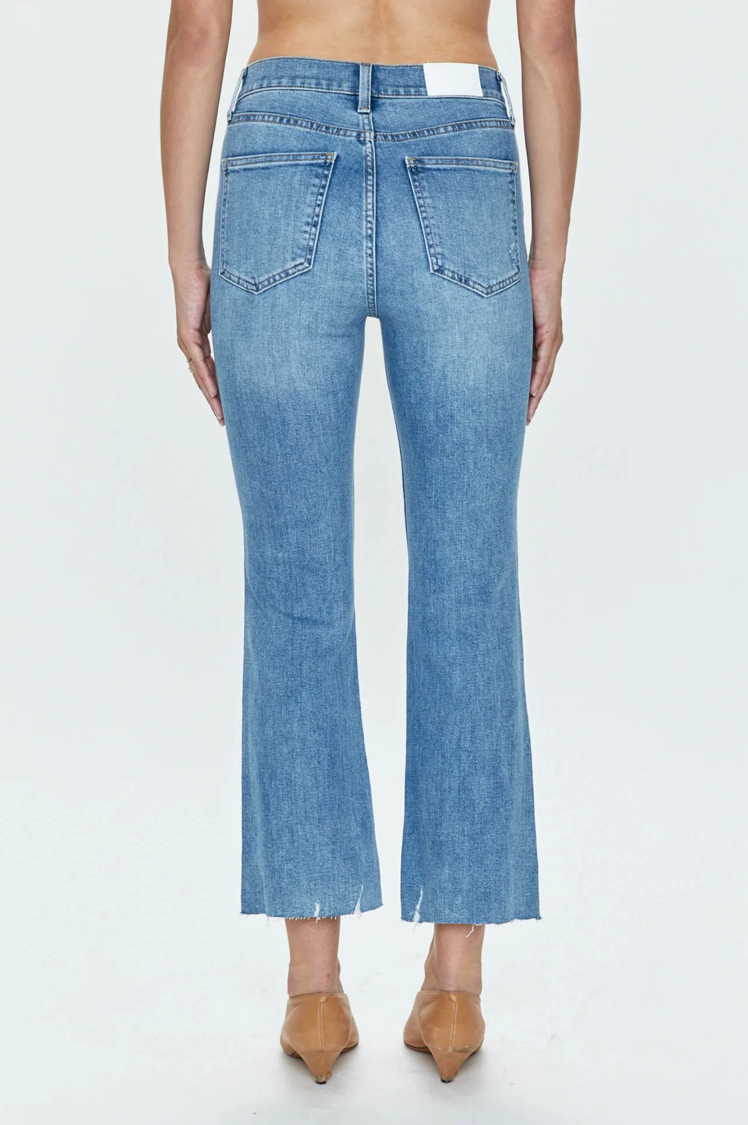 Lennon High Rise Cropped Boot - Zuma - Intensery