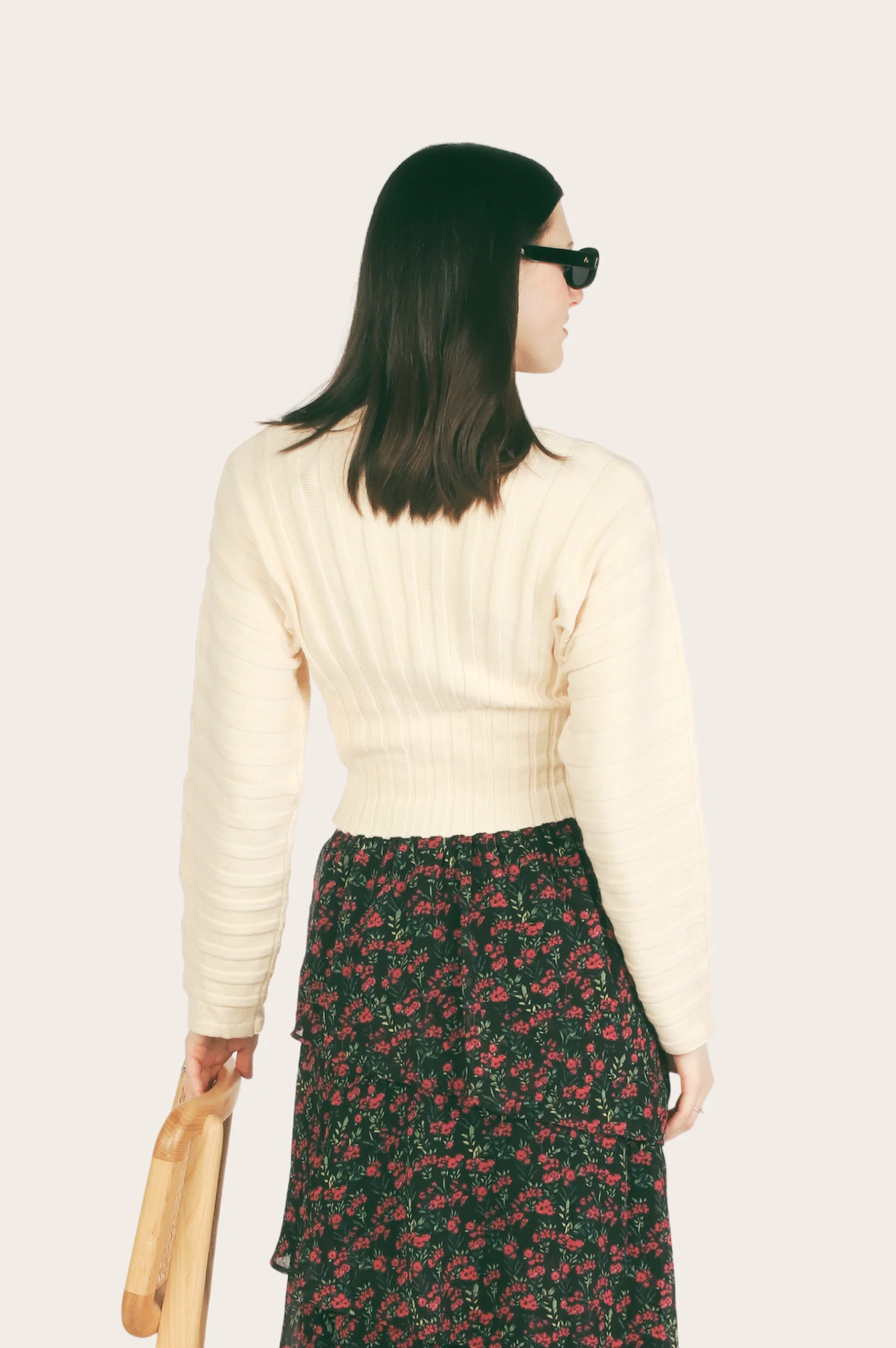 Layla Sculpted 3D Rib Sweater - Intensery