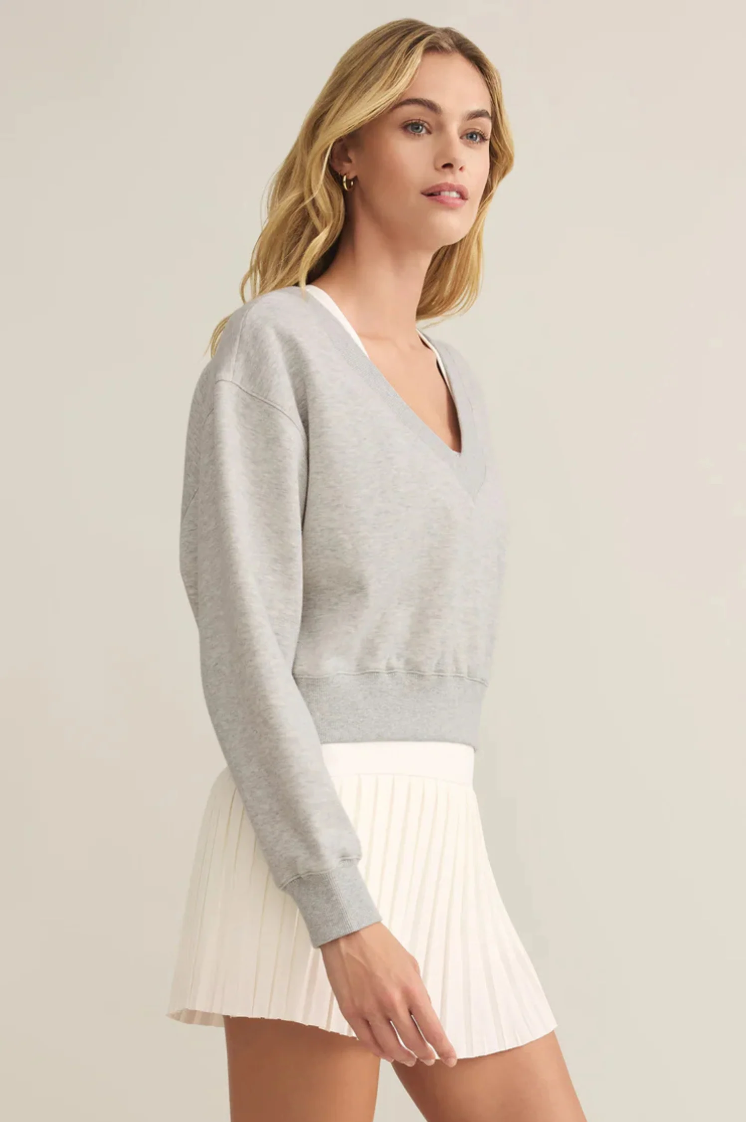 Rally Cropped Sweatshirt - Intensery
