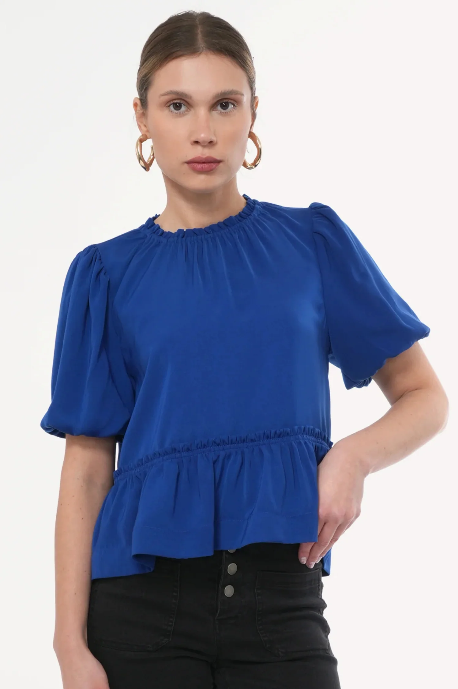 Lou Peplum Top - Intensery