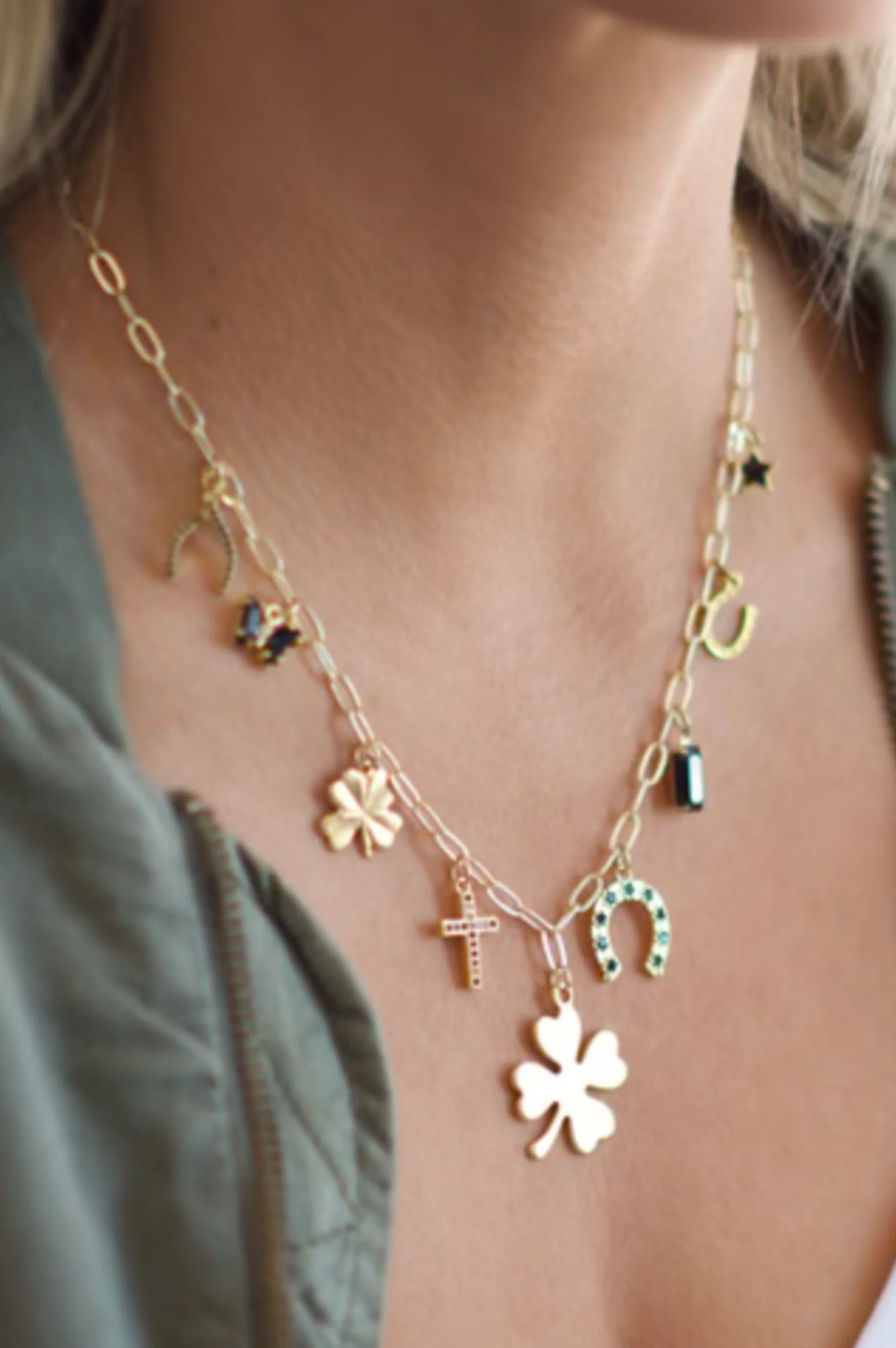 Lucky Curio Charm Necklace - Intensery