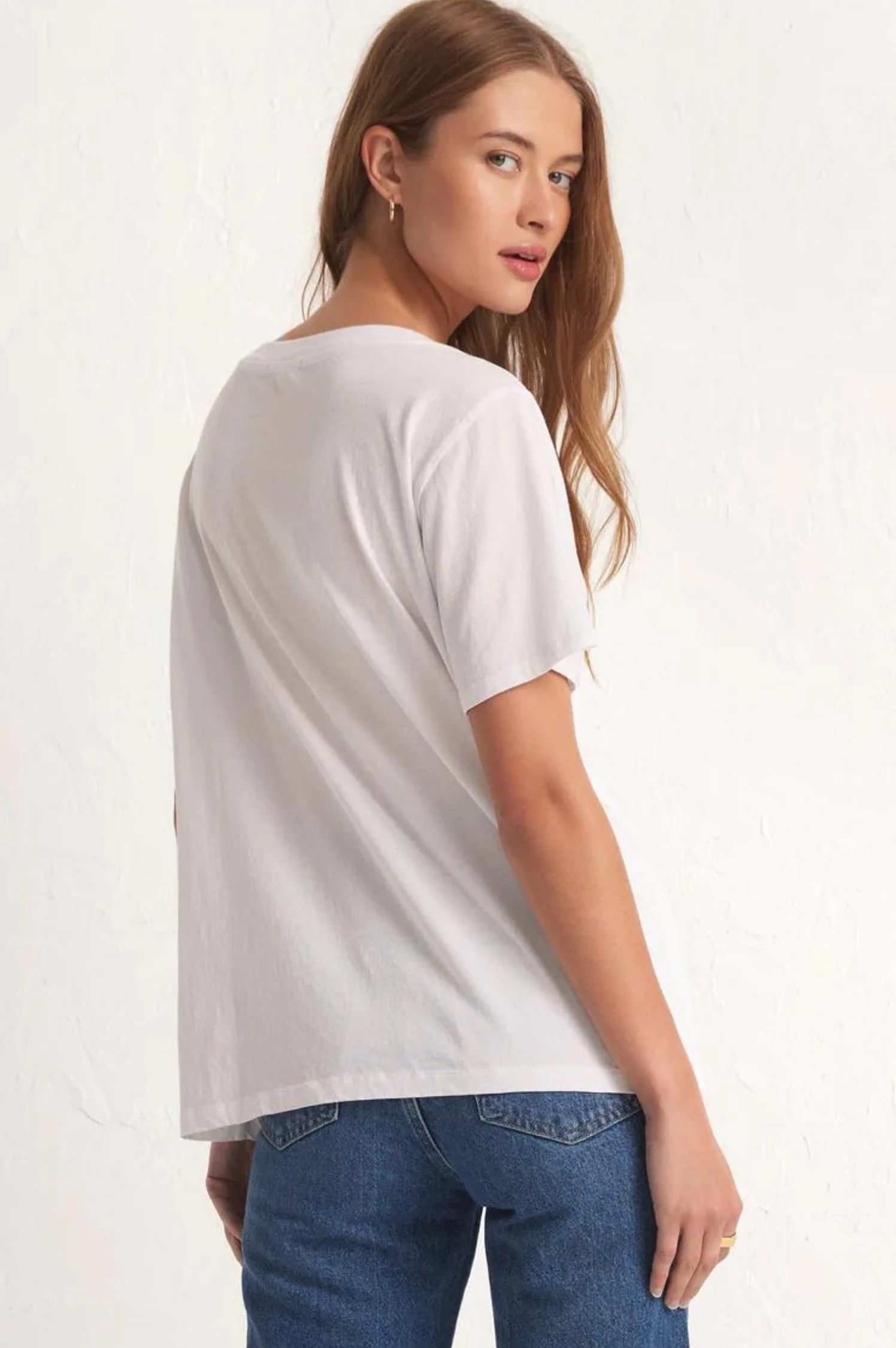 Girlfriend V-Neck Tee - Intensery