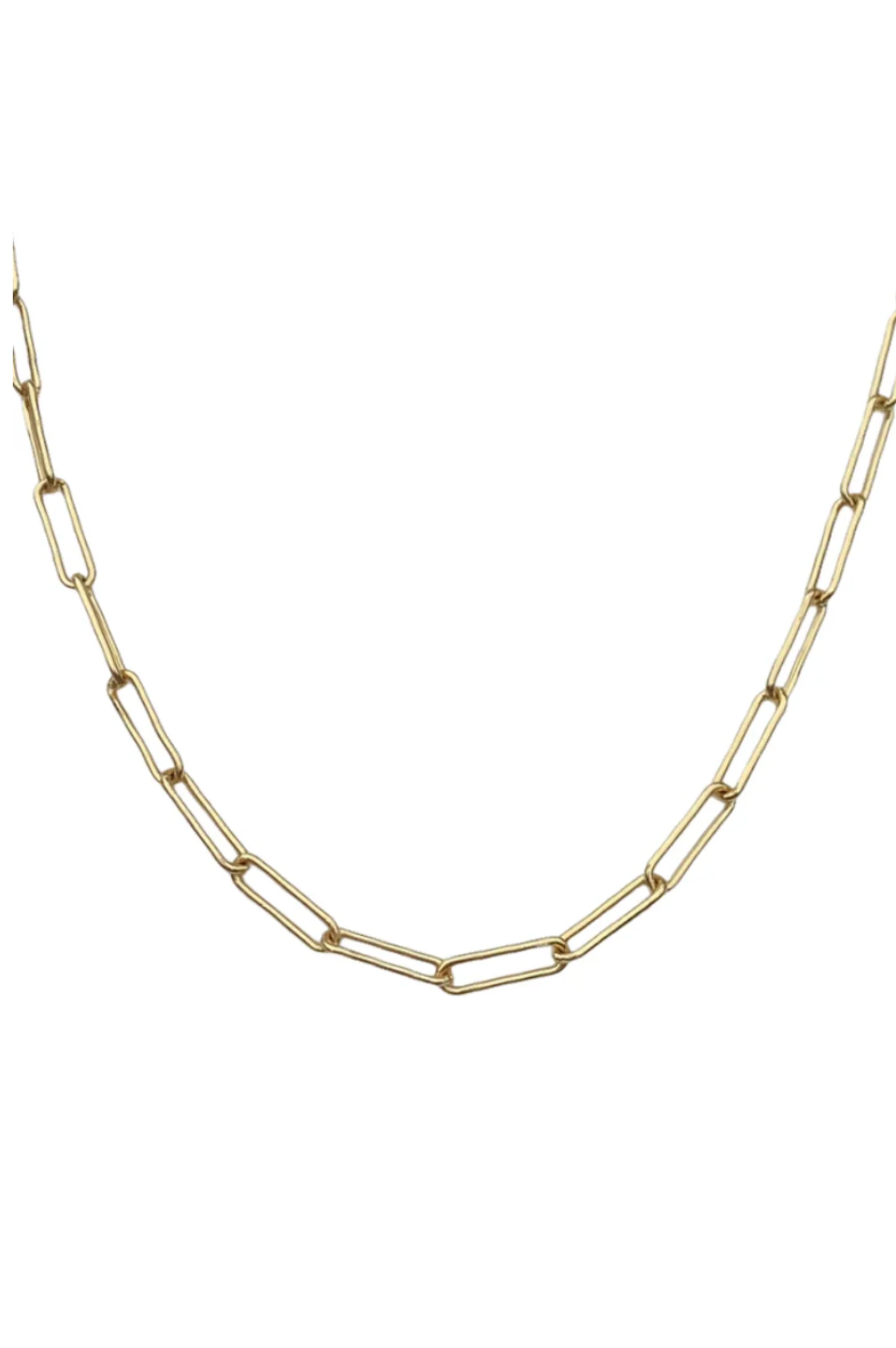 Eden Paperclip Chain Necklace - Intensery