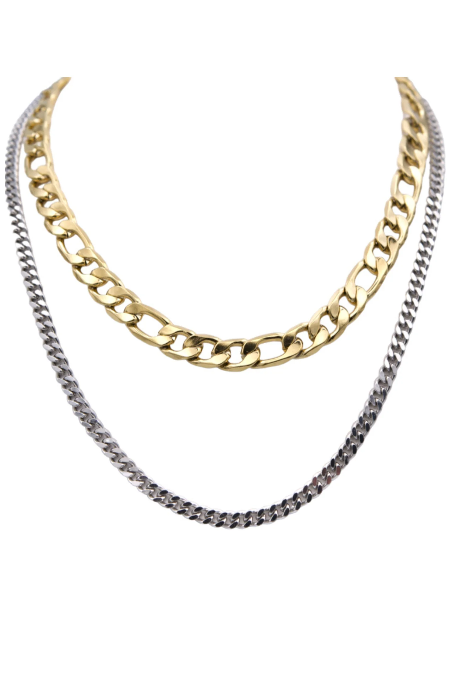 Trailblazer 2 Layer Necklace - Intensery